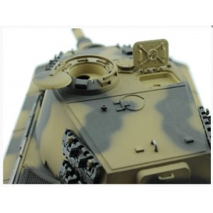 Радиоуправляемый танк Torro King Tiger, башня Henschel (Metal Edition) 1/16, ИК-пушка V3.0 2.4G RTR TR1110000612-3.0