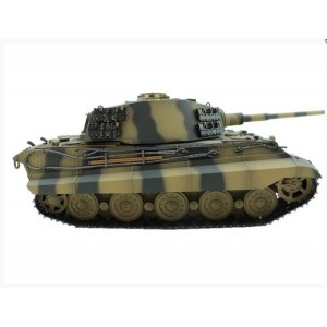 Радиоуправляемый танк Torro King Tiger, башня Henschel (Metal Edition) 1/16, ИК-пушка V3.0 2.4G RTR TR1110000612-3.0