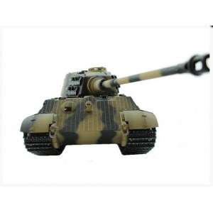 Радиоуправляемый танк Torro King Tiger, башня Henschel (Metal Edition) 1/16, ИК-пушка V3.0 2.4G RTR TR1110000612-3.0