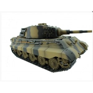 Радиоуправляемый танк Torro King Tiger, башня Henschel (Metal Edition) 1/16, ИК-пушка V3.0 2.4G RTR TR1110000612-3.0