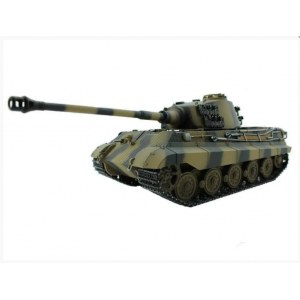 Радиоуправляемый танк Torro King Tiger, башня Henschel (Metal Edition) 1/16, ИК-пушка V3.0 2.4G RTR TR1110000612-3.0