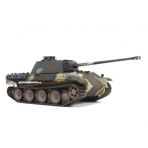 Радиоуправляемый танк Taigen 1/16 Panther type G (Германия) откат ствола (для ИК боя) V3 2.4G RTR TGIF3879G-B1 3.0