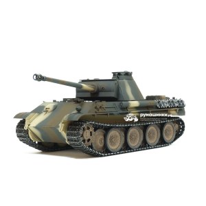 Радиоуправляемый танк Taigen 1/16 Panther type G (Германия) откат ствола (для ИК боя) V3 2.4G RTR TGIF3879G-B1 3.0