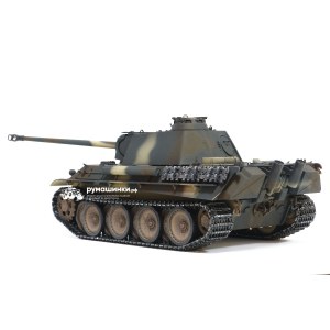 Радиоуправляемый танк Taigen 1/16 Panther type G (Германия) откат ствола (для ИК боя) V3 2.4G RTR TGIF3879G-B1 3.0