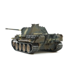 Радиоуправляемый танк Taigen 1/16 Panther type G (Германия) откат ствола (для ИК боя) V3 2.4G RTR TGIF3879G-B1 3.0