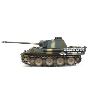 Радиоуправляемый танк Taigen 1/16 Panther type G (Германия) откат ствола (для ИК боя) V3 2.4G RTR TGIF3879G-B1 3.0