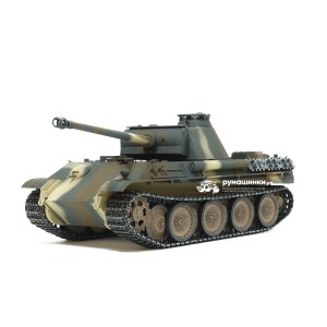 Радиоуправляемый танк Taigen 1/16 Panther type G (Германия) дым (для ИК боя) V3.0 2.4G RTR TGIF3879G-B1-3.0
