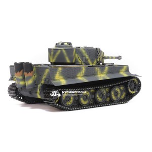 Радиоуправляемый танк Taigen 1/16 Tiger 1 (Германия, поздняя версия) (для ИК боя) V3 2.4G RTR окраска Тики TG3818-1DT-BTR-IR3.0