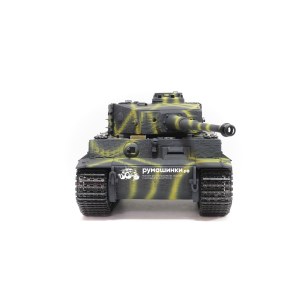 Радиоуправляемый танк Taigen 1/16 Tiger 1 (Германия, поздняя версия) (для ИК боя) V3 2.4G RTR окраска Тики TG3818-1DT-BTR-IR3.0