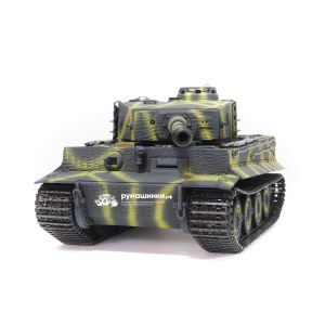 Радиоуправляемый танк Taigen 1/16 Tiger 1 (Германия, поздняя версия) (для ИК боя) V3 2.4G RTR окраска Тики TG3818-1DT-BTR-IR3.0