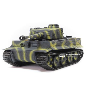 Радиоуправляемый танк Taigen 1/16 Tiger 1 (Германия, поздняя версия) (для ИК боя) V3 2.4G RTR окраска Тики TG3818-1DT-BTR-IR3.0