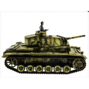 Радиоуправляемый танк для боя Taigen 1/16 Panzerkampfwagen III (Германия) HC (для ИК танкового боя) V3 2.4G RTR TG3848-1HC-IR3.0