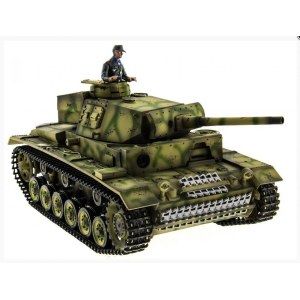 Радиоуправляемый танк для боя Taigen 1/16 Panzerkampfwagen III (Германия) HC (для ИК танкового боя) V3 2.4G RTR TG3848-1HC-IR3.0