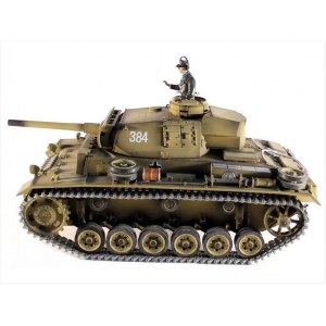 Радиоуправляемый пневматический танк Taigen 1/16 Panzerkampfwagen III (Германия) HC V3 2.4G RTR TG3848-1HC3.0