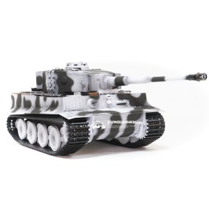 Радиоуправляемая модель Taigen 1/16 Tiger 1 (Германия, поздняя версия) (для ИК боя) V3 2.4G RTR зимний камуфляж TG3818-BS-IR3.0