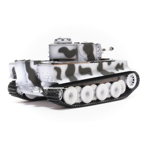 Радиоуправляемая модель Taigen 1/16 Tiger 1 (Германия, поздняя версия) (для ИК боя) V3 2.4G RTR зимний камуфляж TG3818-BS-IR3.0