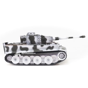 Радиоуправляемый танк Taigen 1/16 Tiger 1 (Германия, поздняя версия) V3 2.4G RTR зимний камуфляж TG3818-BS3.0