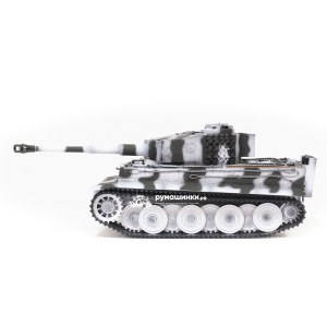 Радиоуправляемый танк Taigen 1/16 Tiger 1 (Германия, поздняя версия) V3 2.4G RTR зимний камуфляж TG3818-BS3.0