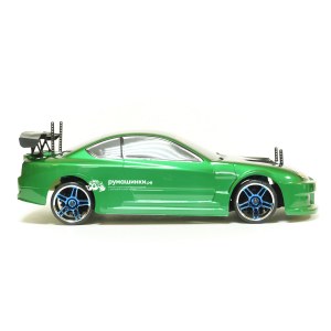 Радиоуправляемая модель для дрифта HSP Flying Fish 1 - 1:10 4WD Кузов Nissan Silvia 94123/12363 GREEN