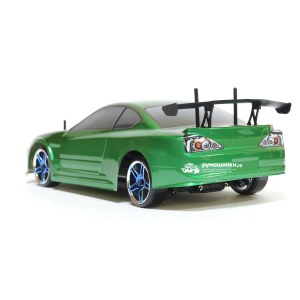 Радиоуправляемая модель для дрифта HSP Flying Fish 1 - 1:10 4WD Кузов Nissan Silvia 94123/12363 GREEN