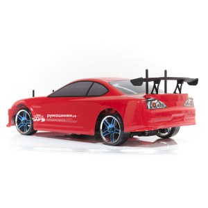 Радиоуправляемая модель для дрифта HSP Flying Fish 1 - 1:10 4WD Кузов Nissan Silvia 94123/12363 RED 