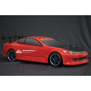 Радиоуправляемая модель для дрифта HSP Flying Fish 1 - 1:10 4WD Кузов Nissan Silvia 94123/12363 RED 