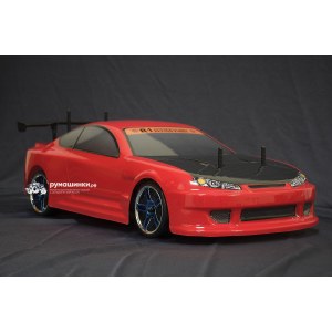 Радиоуправляемая модель для дрифта HSP Flying Fish 1 - 1:10 4WD Кузов Nissan Silvia 94123/12363 RED 