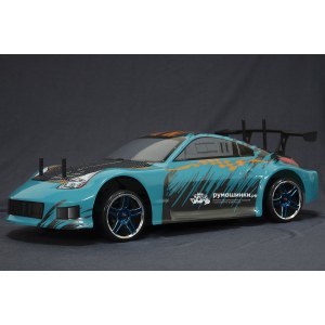 Модель на пульте управления для дрифта HSP Flying Fish 1 - 1:10 4WD Кузов Nissan 350Z 94123TOP/12312