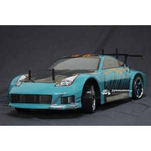 Модель на пульте управления для дрифта HSP Flying Fish 1 - 1:10 4WD Кузов Nissan 350Z 94123TOP/12312