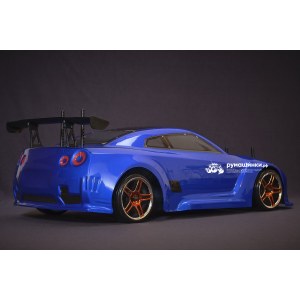 Радиоуправляемая модель для дрифта HSP Flying Fish 1 - 1:10 4WD кузов Nissan R35 GTR 94123PRO/GTR BL