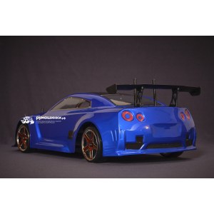 Радиоуправляемая модель для дрифта HSP Flying Fish 1 - 1:10 4WD кузов Nissan R35 GTR 94123PRO/GTR BL