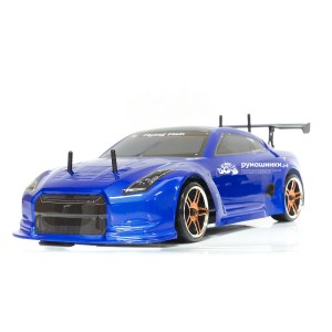 Радиоуправляемая модель для дрифта HSP Flying Fish 1 - 1:10 4WD кузов Nissan R35 GTR 94123PRO/GTR BL