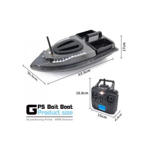Радиоуправляемый кораблик для рыбалки с GPS Flytec V900 GPS 2.4G RTR Flytec-V900
