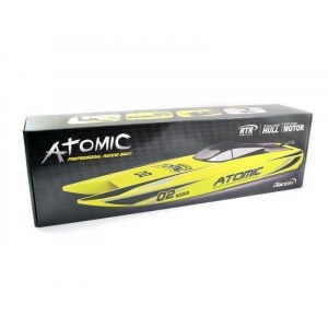 Радиоуправляемый катамаран Volantex RC ATOMIC 700 желтый Brushless 2.4G LiPo RTR EXA79204RY