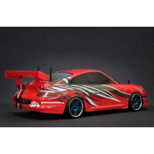 Радиоуправляемая модель для дрифта HSP Flying Fish 1 - 1:10 4WD Кузов Porsche 911 - 94123/12371-RED