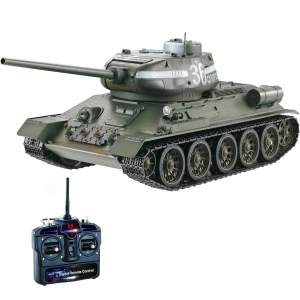 Радиоуправляемый танк Taigen Советский СССР 1:16 (зеленый, звук, дым V3) - AS3909-B-GREEN