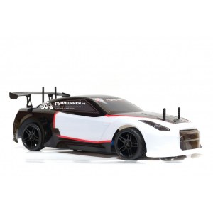 Радиоуправляемая модель машины HSP GT Nissan GTR (колеса шоссейные+дрифт 1:10 4WD) - 94103-GTR01