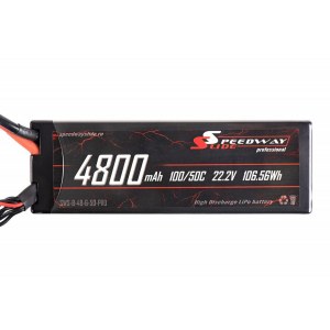 Аккумулятор Speedway Slide PRO 138x46x48mm Li-Po 4800mAh 6S 22.2V 50C Hardcase XT90