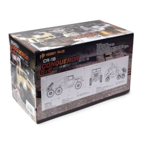 Краулер на радиоуправлении HobbyPlus CR18 Conqueror 6X6 (Gray) 1/18 RTR HP-1810167-GR