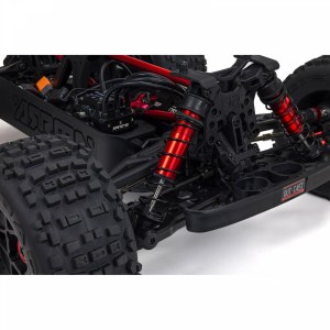 Радиоуправляемый монстр 1/5 OUTCAST 4X4 8S BLX EXB BRUSHLESS STUNT TRUCK RTR, BLACK ARA5810V2T1