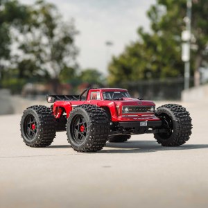 Радиоуправляемая модель ARRMA OUTCAST 4X4 4S V2 BLX STUNT TRUCK RTR, RED 1/10 ARA4410V2T4