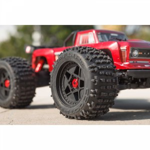 Радиоуправляемая модель ARRMA OUTCAST 4X4 4S V2 BLX STUNT TRUCK RTR, RED 1/10 ARA4410V2T4