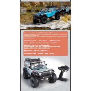 Радиоуправляемая модель трофи Yikong 4082 V3 1/8 crawler Rubikon  RTR YK4082V3