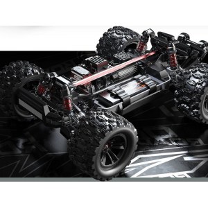 Радиоуправляемый монстр MJX Hyper Go 10208  Brushless 4WD 2.4G LED 1/10, без ЗУ и акб MJX-10208