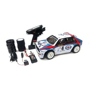 Радиоуправляемая машина для дрифта MJX Hyper Go 14302 Lancia Delta Brushless 4WD 2.4G LED 1/14 RTR MJX-14302