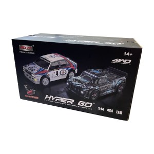 Радиоуправляемая машина для дрифта MJX Hyper Go 14302 Lancia Delta Brushless 4WD 2.4G LED 1/14 RTR MJX-14302