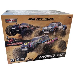 Радиоуправляемая трагги MJX Hyper Go 16210 Brushless 4WD 2.4G LED 1/16 RTR MJX-16210