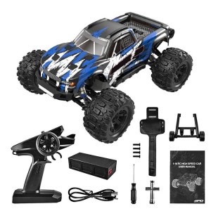 Радиоуправляемый монстр MJX Hyper Go H16H (синий) 4WD 2.4G LED GPS 1/16 RTR MJX-H16H