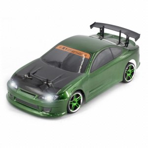 Радиоуправляемый модель для дрифта HSP Flying Fish 1 LED фары 4WD 1:10 Nissan Silvia - 94123T-12363-G