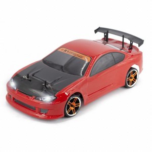 Радиоуправляемый машина для дрифта HSP Flying Fish 1 LED фары 4WD 1:10 Nissan Silvia - 94123T-12363-R